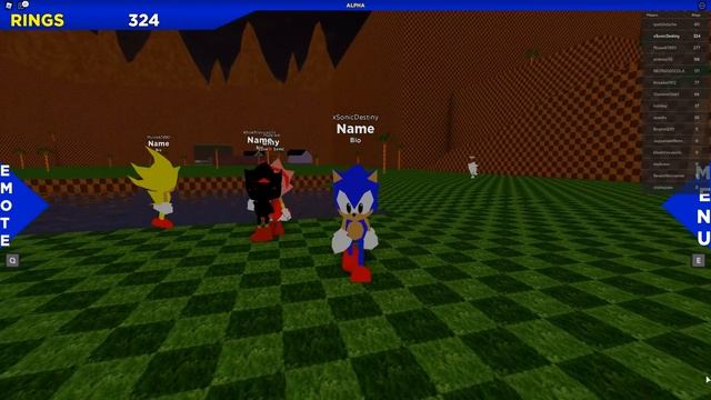 PolySonic RP (Sonic Roblox Fangame) смотреть онлайн