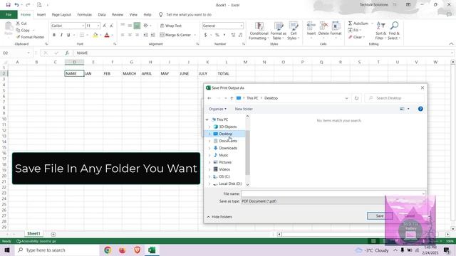 How To Convert Excel To PDF [TUTORIAL] смотреть онлайн