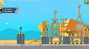 Angry Birds Seasons Level Failed Power-Up Test Funny Final Part 5