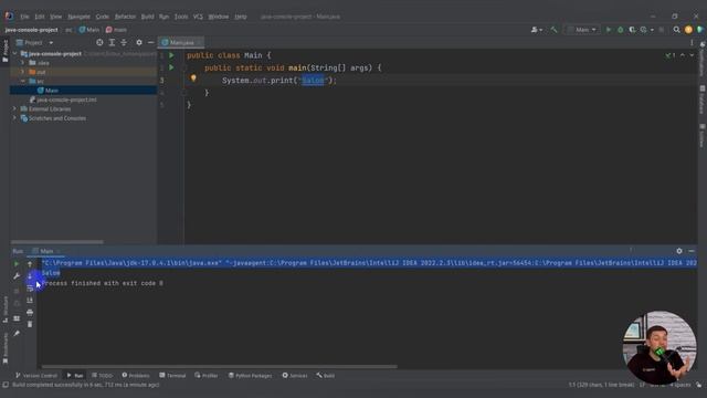 #10 Java Foundation Module 1 - Print part 1 смотреть онлайн