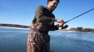 Большая щука  Ловля на мандулу  Река Обь