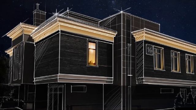 ФАСАДНОЕ освещение ДОМА своими руками! АРХИТЕКТУРНАЯ подсветка фасада!