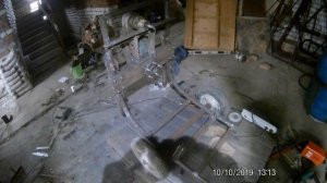 Бетономешалка из пластиковой бочки своими руками ( DIY concrete mixer from a plastic barrel )