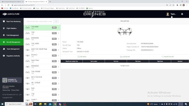 Transferring A Drone To Another DJI Account | DJI Agras Drones | Agri Spray Drones