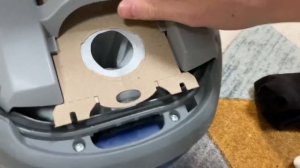 Electrolux UltraSilencer vacuuming socks