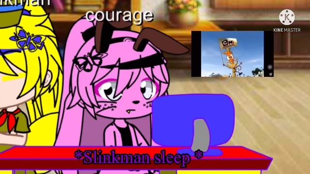 Courage the cowardly dog and Slinkman react to Cartoon Network city bumpers/laughing vomiting смотреть онлайн