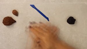 ЁЖИК из теста|| DIY || своими руками || как сделать ежика из пластилина || поделка в школу