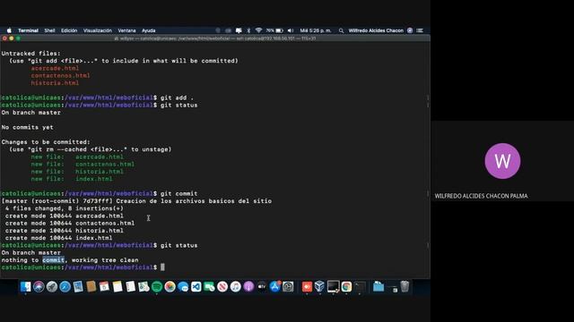 Instalación de GIT y aplicación de los primeros comandos. смотреть онлайн