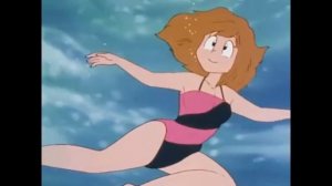 Купальщица в аквариуме