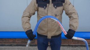 Проверка на гибкость композитных шлангов TECSAFLEX