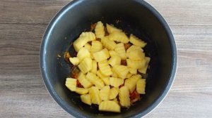 Морской окунь с картошкой в мультиварке