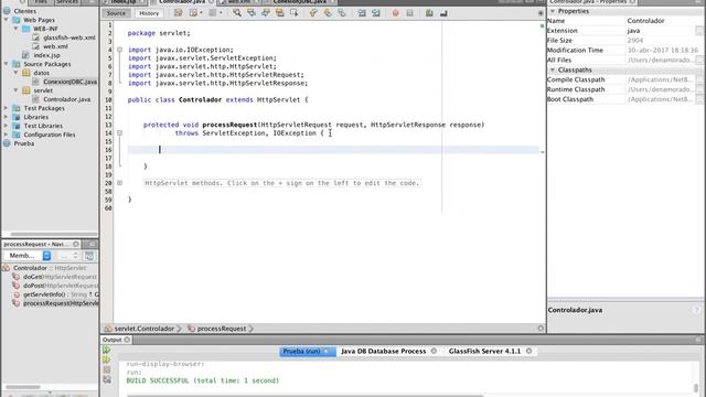 Insertando datos en PostgreSQL mediante Servlet + JSP + JDBC смотреть онлайн