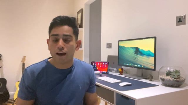 My Modern and Minimal Desk Setup Tour (2020) - Aesthetic and Affordable Work From Home Setup смотреть онлайн