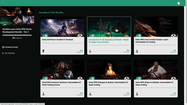 Learn Roleplaying Game Development in Unity with GameDev.tv