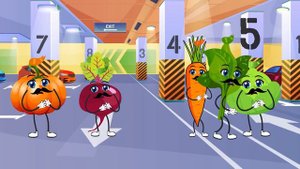 3 Şarkı Bir Arada🧑🍳🥕🥬🐟Eğitici ve Eğlenceli Bebek ve Çocuk Şarkıları🎵Çizgi Film👶Aliş ile Zeliş🎈