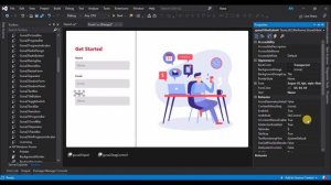 WinForms Tutorial : WinForms UI design in Visual studio 2019 | Guna UI  | C# WPF