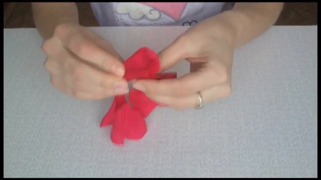 Мастер-класс: "Роза" из гофрированной бумаги №2 смотреть онлайн