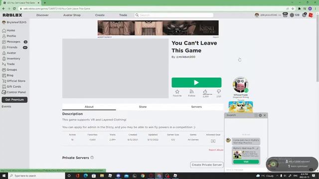 how to leave roblox games that don't let you leave (different methods) смотреть онлайн