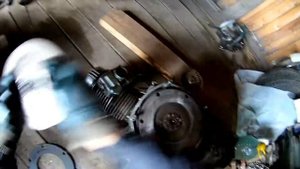 Установка маховика и сцепления мотоцикл Урал8.103.10/Install the flywheel and clutch motorcycle Ura