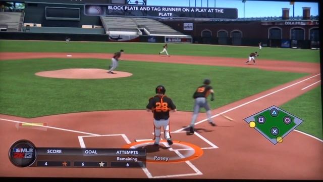 MLB 2K13: Catching Drill: With Buster Posey смотреть онлайн
