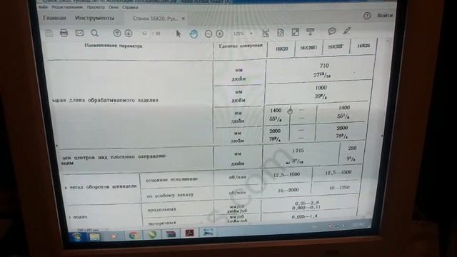 16к25 таблица в хорошем качестве