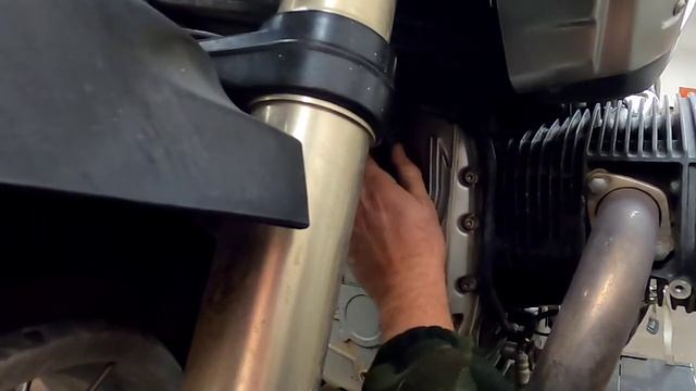 BMW R1200GS alternator belt replacement смотреть онлайн