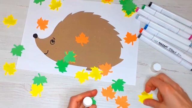 Творческий онлайн мастер-класс для детей "Осенний ежик",6+ смотреть онлайн