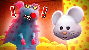 ЭТА КРЫСА ОХОТИТСЯ за МНОЙ в ROBLOX ? Роблокс Cheese Escape.mp4