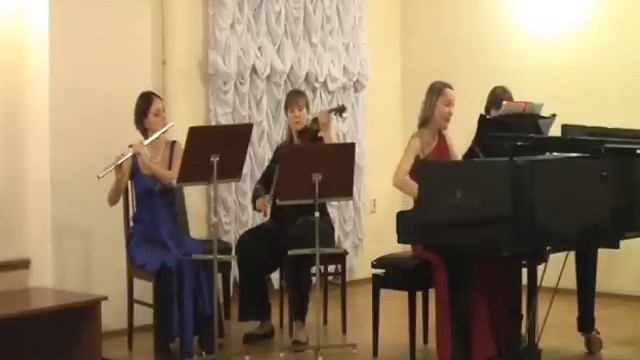 Мел Бони Сюита для флейты, скрипки и фортепиано смотреть онлайн