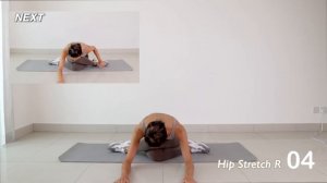 10-минутная растяжка нижней части тела легко выполняется!