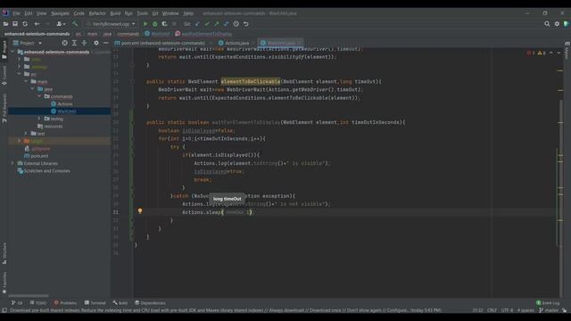 Smart custom wait Conditions | Hide | Display Elements | Java | Selenium