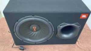 JBL BassPro 12 12 inch Portable Box Active Subwoofer Bass Testing