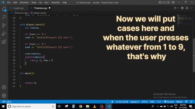 How To Make Tic Tac Toe Game In C++ | Switch Case Statement | Part - 2 |#LetsCodeWithNoman