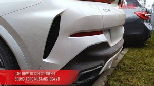 Система Enginevox установлена на BMW X6 3 0d _ звук  MUSTANG I+AMG+Range Rover Sport