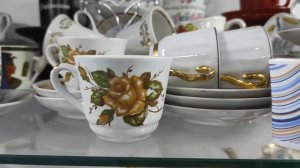 Глаза разбегаются! Запасы советской посуды на 100 лет. Дорогая посуда СССР. Редкие шедевры и просты