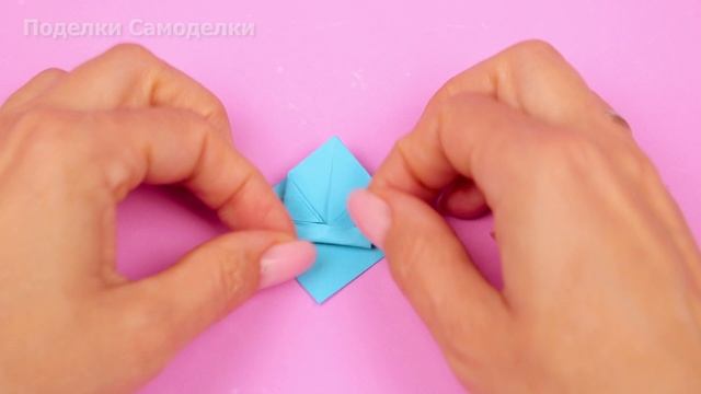 Оригами ПОП ит своими руками Как сделать Поп ит из бумаги Радужный Антистресс Пупырка