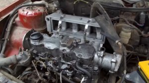 Поставив головку 1.6 дизель опель аскона ц