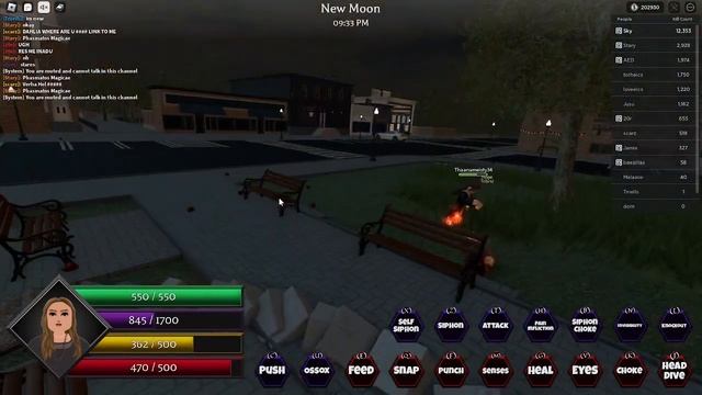 Valerie gameplay (Toxic) TVO The vampire origins roblox смотреть онлайн