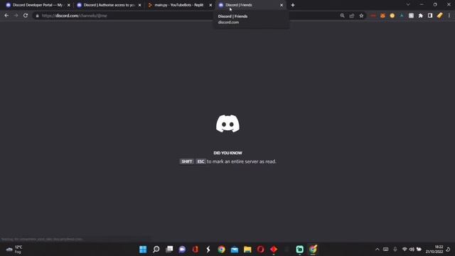 EP1 How to make a discord bot in under 10 minutes using discord.py in python. {Quick} {Python}
