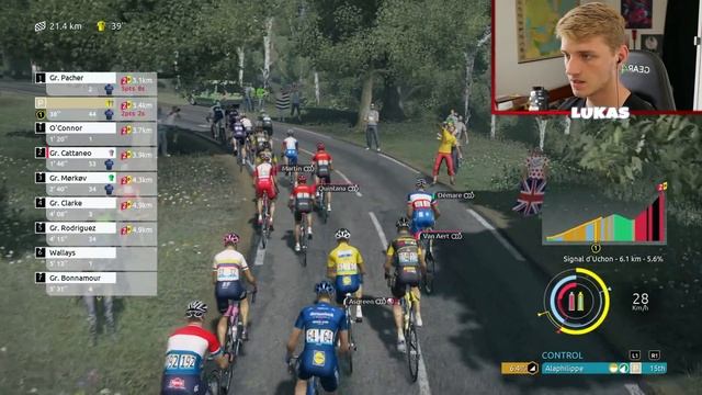 CRAZY BREAKAWAY??? - Quick-Step #7: Tour De France 2021 PS4 Game (PS5 Gameplay) смотреть онлайн