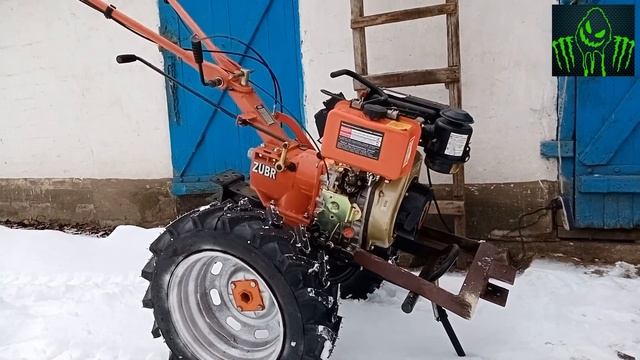 Как Завести Дизельный Мотоблок в Минус ЗУБР ХА-31 смотреть онлайн