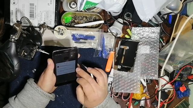 Nokia 6.1 замена экрана и наклеивание защитного стекла. смотреть онлайн