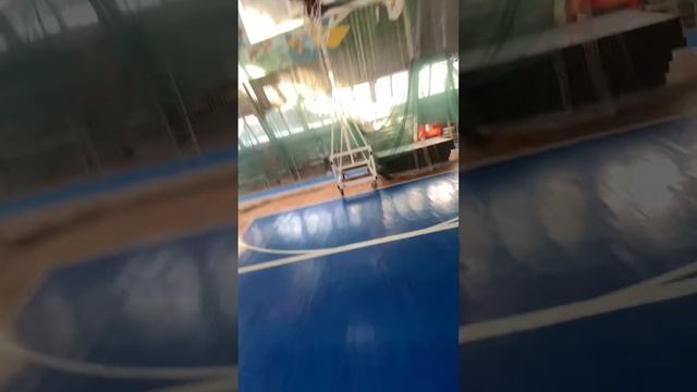 Есть попадание!?⛹️ #баскетбол #колледж #зал #спорт #спортивныйзал #тренировка #работаем #попал #fyp