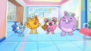 Pink VS Black Challenge 🖤💗 | Funniest Cartoon For Kids By 4 Friends 😻