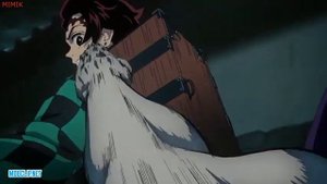 Тренировки Танджиро.