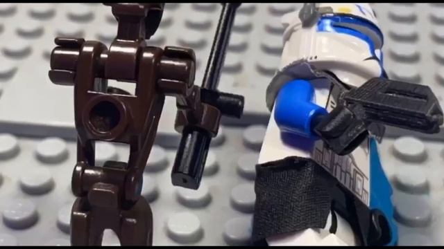 Lego Clone Wars: Cody, Rex, and clones take back Rishi Moon Outpost (Stop Motion) смотреть онлайн