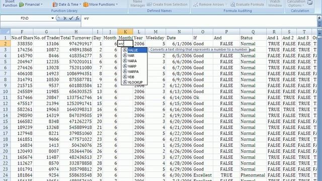 Basic & Advanced MS EXCEL 2007 Training - LookUp Functions
