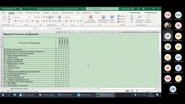Презентация модуля «IT Architect: система управления ИТ-архитектурой» для Business Studio