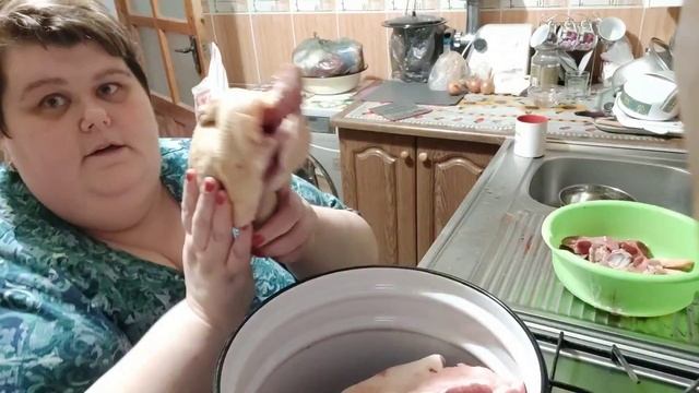 Готовимся к новому году 2020/ покупка продуктов/ варим холодец/ готовим печеночный паштет смотреть онлайн