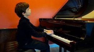 Бах, Прелюдия и фуга ми бемоль минор,ХТК I, Миша Андреев. Bach Prelude & Fugue Es-moll, WTC I Misha